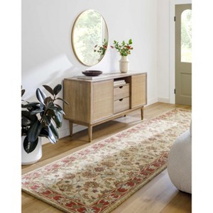Hauteloom Cherryfield Hand Tufted Brown & Rust 1001 Wool Rug - 1 of 4