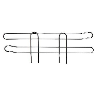 Quantum Storage Systems Back Ledge, 42"W X 4"H, Chrome Plated Finish