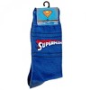 Adult Superman Retro Title Logo Crew Socks - 2 of 3