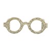 Sagebrook Home Abstract Glasses Aluminum Sculpture Decoration - 2 of 4