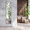 Americanflat - 13x58 Framed Rectangular Mirror with Metallic Accent for Bedroom Living Room Bathroom - 4 of 4