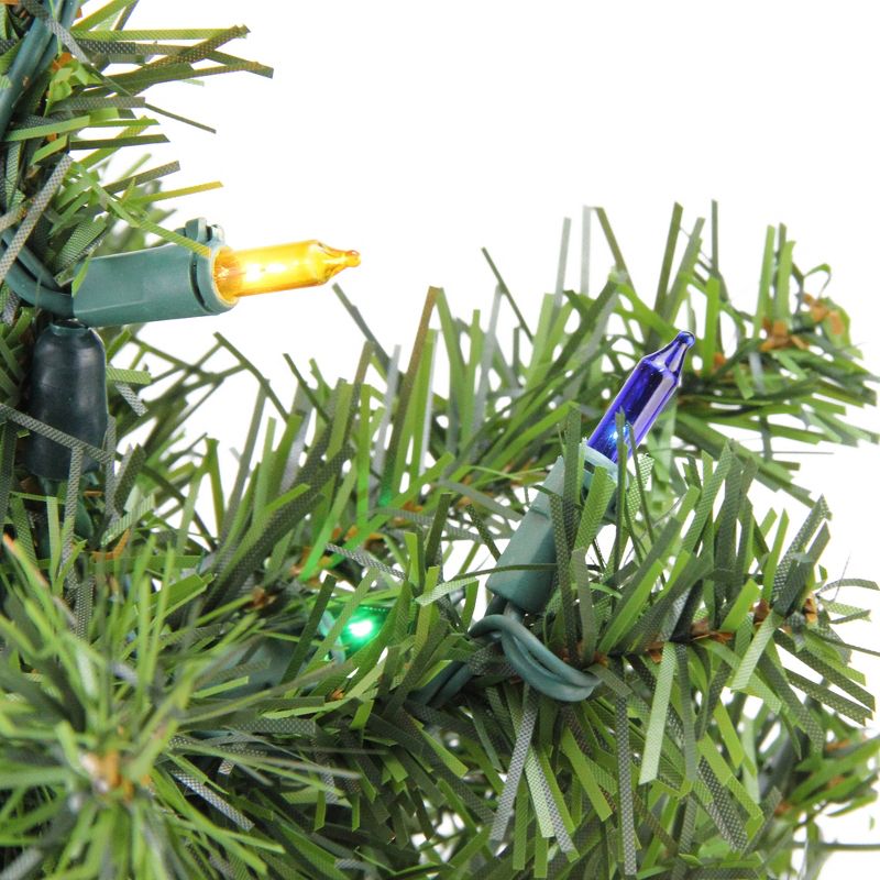 Northlight 1.5 FT Pre-Lit Medium Canadian Pine Artificial Christmas Tree - Multicolor Lights, 5 of 8