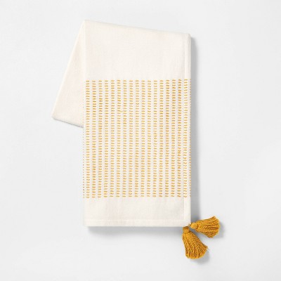 Stripe Throw Blanket Gold - Hearth & Hand™ with Magnolia