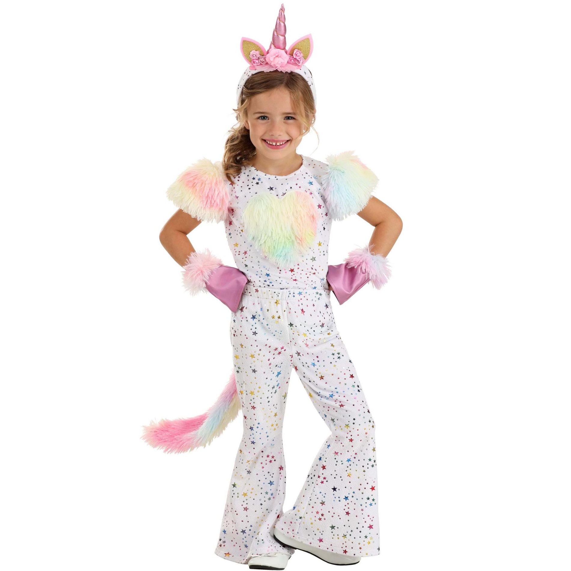 HalloweenCostumes.com Sparkle Unicorn Toddler Costume