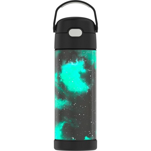  THERMOS FUNTAINER 16 Ounce Stainless Steel Vacuum Insulated  Bottle with Wide Spout Lid, Galaxy Teal: Home & Kitchen