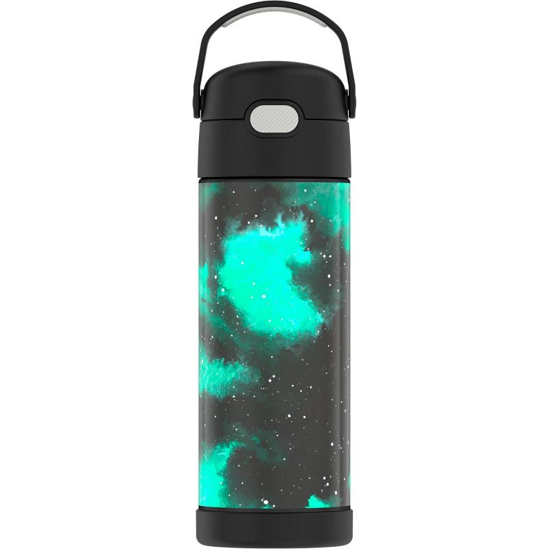 Thermos Kids&#39; 16oz FUNtainer Bottle with Spout Lid - Galaxy Green, 1 of 12
