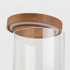 Medium Glass Storage Canister with Wood Lid - Threshold™ - 3 of 4