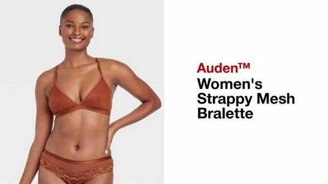 Women's Strappy Mesh Bralette - Auden™, 2 of 6, play video