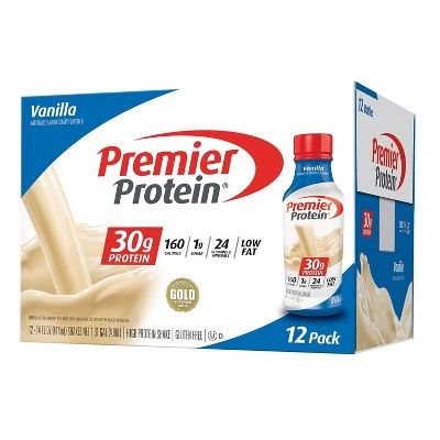 Premier Protein Nutritional Shakes - Vanilla - 12pk/14 Fl Oz