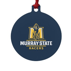 Murray State University Primary Logo Aluminum Holiday Christmas Tree Ornament - 1 of 4