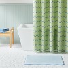 Scalloped Machine Washable Cushion Foam Bath Rug - Room Essentials™ - 2 of 4