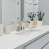 Cobbe Modern Two Hole Waterfall Centerset 4" 2-handle Bathroom Faucet with Pop Up Drain Assembly - 3 of 4
