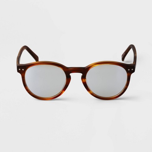 Brown circle clearance glasses