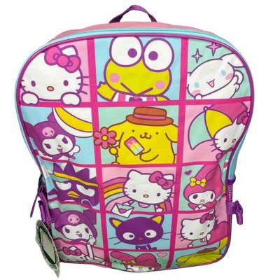 Hello Kitty & Friends 16" School Backpack with Large Front Pocket & Rectangular Lunch Bag - image 2