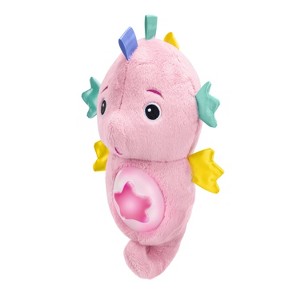 Baby Einstein Sea Dreams Seahorse Plush Soother - Pink - 1 of 4
