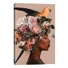 Woman and Flowers IV by Danilo de Alexandria Unframed Wall Canvas - iCanvas - 2 of 3