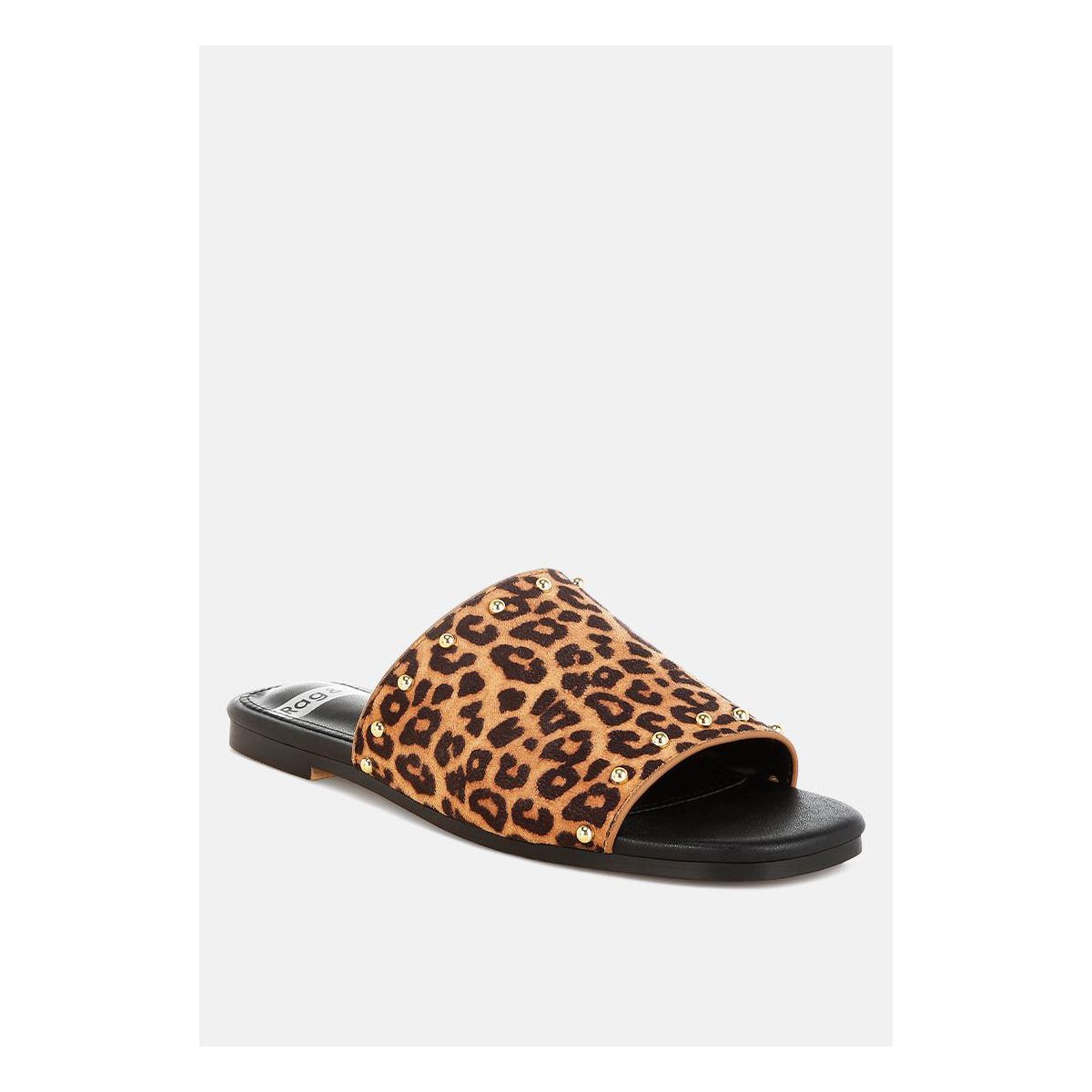 Обувь Rag & Co Womens Hilsa Leopard Print Slip-On Flats 6 — фото 2
