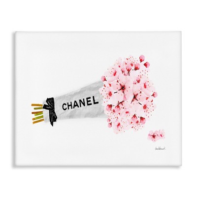 Stupell Industries Fashion Wrapped Cherry Blossoms, 30" x 24"