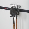 Rubbermaid 1784459 Fast Track Wall Mounted Garage Storage Utility Multi Purpose Hook for Tools, Sports Equipment, and Gardening Supplies, Satin Nickel - 4 of 4