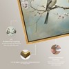 Art Remedy Two birds and a blossom branch II Rustic Chic Farmhouse Wall Art Framed - 4 of 4
