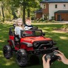 Ride On Truck Car, 24V 7AH Licensed GMC Battery Powered Electric Vehicle with Remote Control, Kids Car, Ride On Toy for Kids - 4 of 4