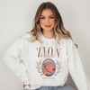 Simply Sage Market Women's Graphic Sweatshirt Zion Park Grunge - 2 of 3