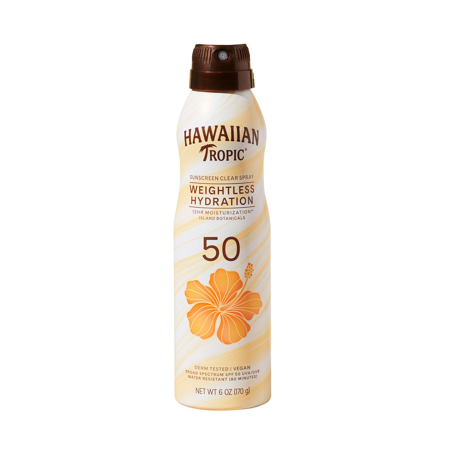 Hawaiian Tropic Silk Hydration Weightless Sunscreen C-Spray - 6oz