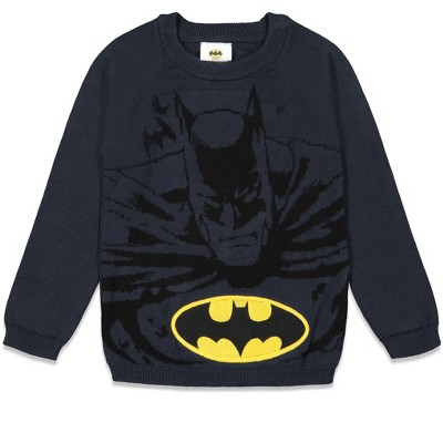 Woord Losjes uitsterven Dc Comics Justice League Batman Little Boys Long Sleeve Sweater : Target