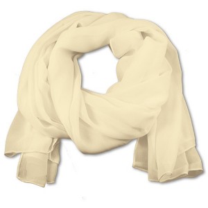 Women's Chiffon Shawl Wrap for Evening Dress Warm Scarf - 1 of 3