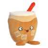 Aurora Small Izzi Iced Coffee Wackadoodles Crazy Stuffed Animal Brown 6" - 2 of 4