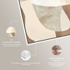 Art Remedy Perfect Tan Shapes Modern Minimal Abstracts Framed - 4 of 4