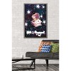 Trends International Bee and Puppycat - Space Flowers Key Art Framed Wall Poster Prints - 2 of 4