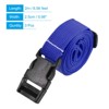 Unique Bargains Travel Accessory Luggage Adjustable Buckle Belt Utility Straps 3 Pcs - 2 of 4