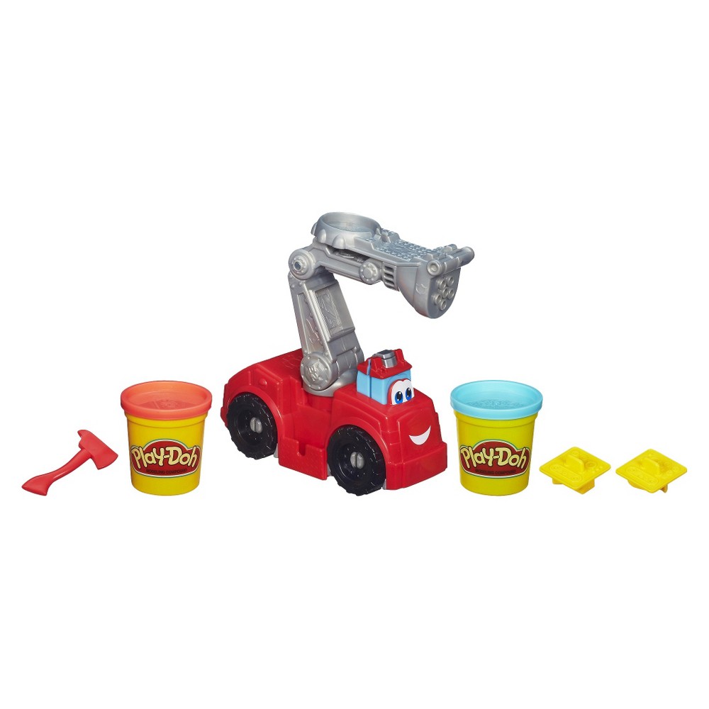 UPC 653569884651 product image for Play-Doh Diggin' Rigs Boomer the Fire Truck | upcitemdb.com