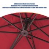 CASAINC 11 FT Square Cantilever Umbrella - 4 of 4