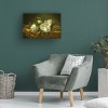 Trademark Fine Art -Martin Johnson Heade 'Magnolias On Gold Velvet Cloth' Canvas Art - 3 of 4