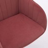 NicBex Adjustable Ergonomic Office Chair with Golden Base, Luxury Home Office Desk Chair with S-Shaped Backrest, Computer Swivel Chair, Vanity Chair - 4 of 4