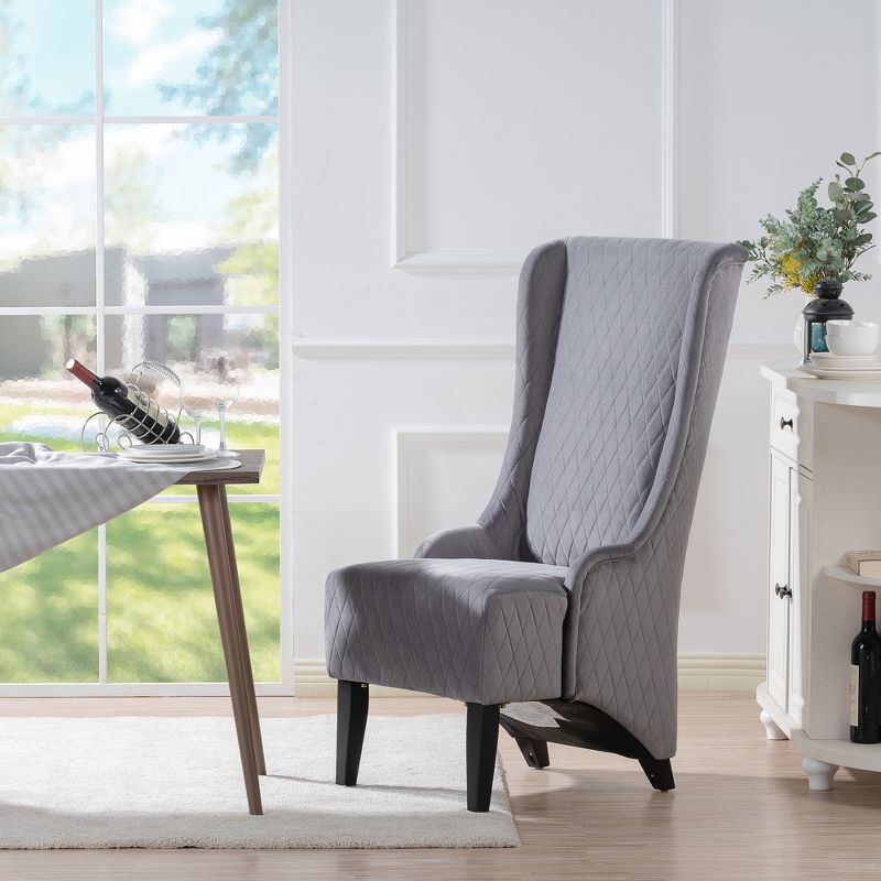 23.03" Wide Wing Back Chair - ModernLuxe, 3 of 12