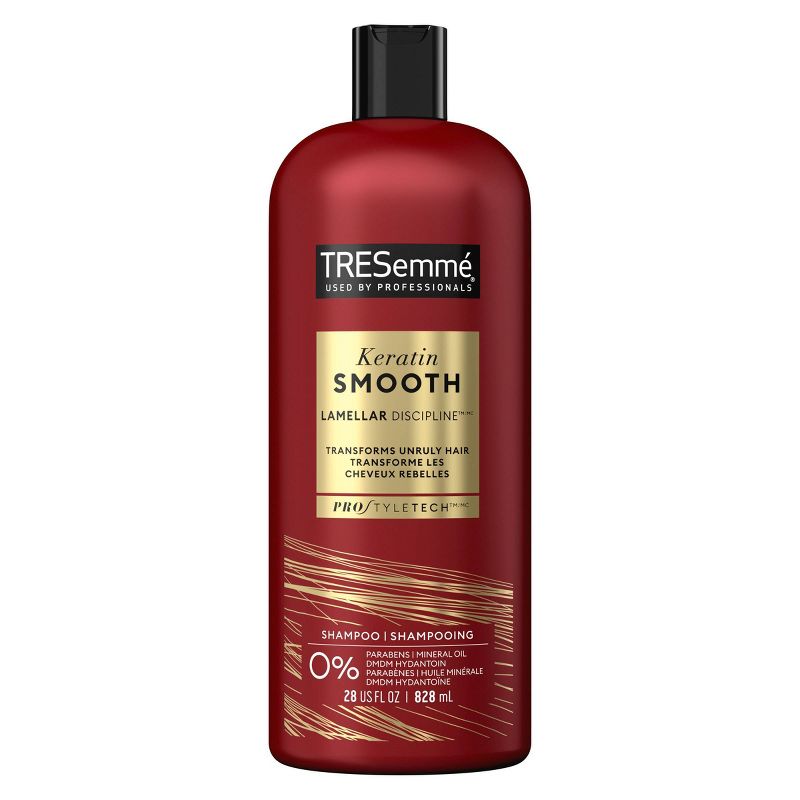 Tresemme Shampoo for Transforming Unruly Hair Keratin Smooth Formulated with Lamellar-Discipline - 28 fl oz, 3 of 15