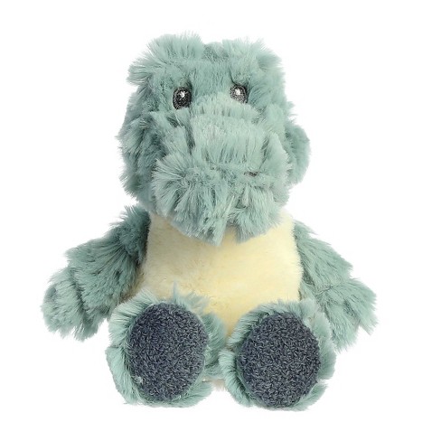 Ebba Small Allie Cuddlers Rattle Playful Baby Stuffed Animal Green 6.5 ...