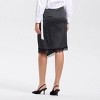 Women's Split Lace Trim A-Line Skirt - A New Day™ - 2 of 3