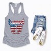 Simply Sage Market Women's America Wings Graphic Racerback Tank - 3 of 4