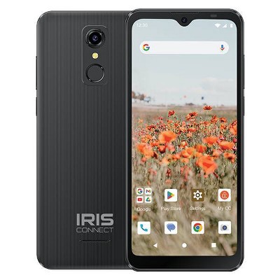 Consumer Cellular Iris Connect (32gb) Smartphone - Black : Target