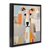 Stupell Industries Dog Face Abstract Collage, 25" x 25" - 3 of 4