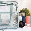 Clear Cosmetic Bag Travel Makeup Toiletry Beach Large Shoulder Waterproof Organizer Bag - 4 of 4