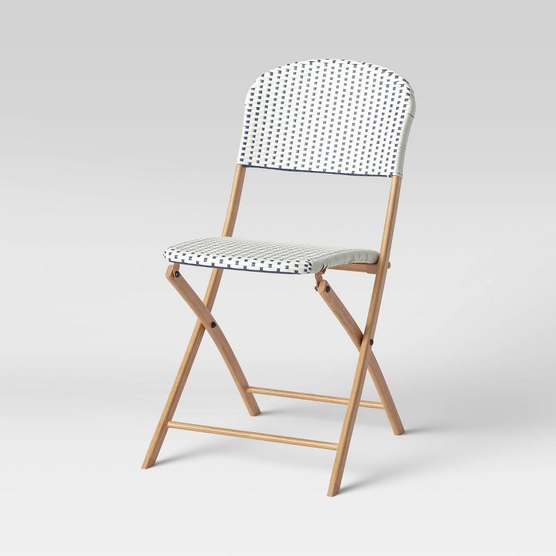 French Café Outdoor Patio Dining Chairs Folding Chairs - Opalhouse™, 1 of 8