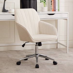 TY Adjustable Office Chair, Home Bedroom, Ergonomic Swivel Chair, Backrest Seat - 1 of 4