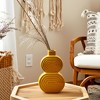 Sagebrook Home Stacked Circle Ceramic Vase - Contemporary Creative Abstract Vase for Home or Office Decorative - 3 of 4