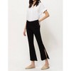 Women's Mid Rise Crop Flare Jean with Side Slit - FLYING MONKEY - 3 of 3