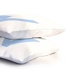 Deny Designs Standard April Lane Art Block Monogram Microfiber Printed Pillow Sham - 3 of 3